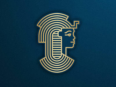 Cleopatra Line Art Logo 3d animation app behance branding design dribbble dubai graphic design icon illustration instagram logo motion graphics typography uae ui usa ux vector