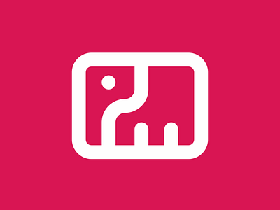 Elephant Logo Line 3d animation app behance branding design dribbble dubai graphic design icon illustration instagram logo motion graphics typography uae ui usa ux vector