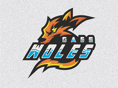 Wolf Mascot Logo