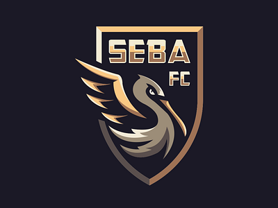 Swan Mascot Logo