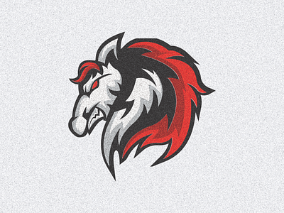 Horse Mascot Logo