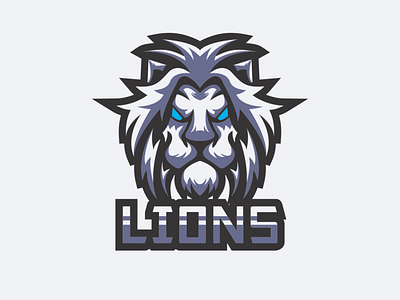 Lions Mascot Logo 3d animation app behance branding design dribbble dubai graphic design icon illustration instagram logo motion graphics typography uae ui usa ux vector