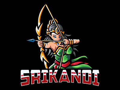 Srikandi Mascot Logo 3d animation app behance branding design dribbble dubai graphic design icon illustration instagram logo motion graphics typography uae ui usa vector