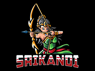 Srikandi Mascot Logo