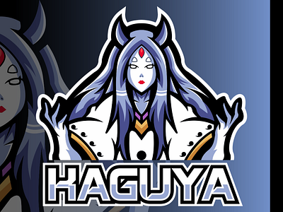 Kaguya Mascot Logo Esport