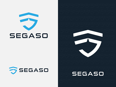 Segaso - Logo Design 2d business logo clean company logo corporate identity creative cyber logo digital flat logo logo design logo mark modern s logo saas logo security logo shield logo startup logo tech logo technology