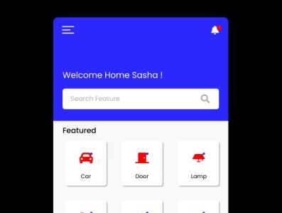 A basic home application design