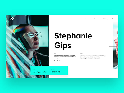 Freelance UI - Featured Freelancers featured freelancers minimalist mondrianizm ui design ux web design website