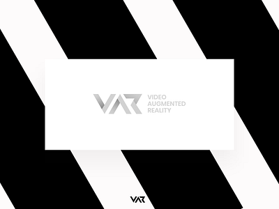 VAR - Video Augmented Reality Logo