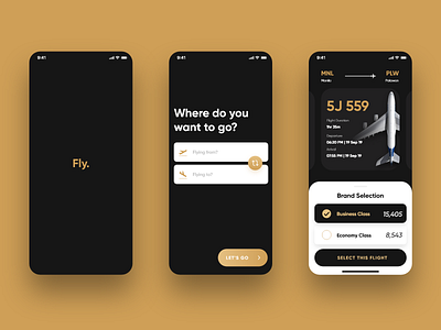 Fly. - A Premium Booking App