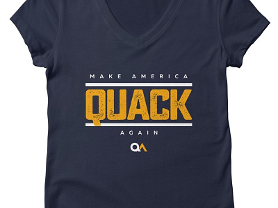 Make America Quack Again donald drumpf donald trump ducks election mighty ducks podcast politics quack quack attack slogan