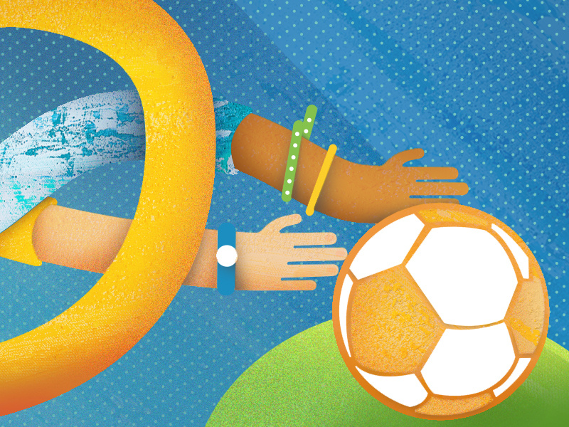 Soccerglory Dribbble soccer arms body parts brazil goal game passion worldcup