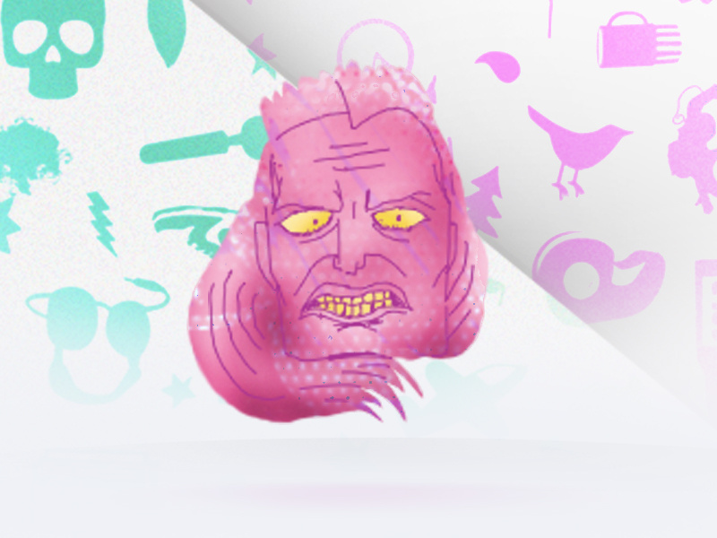 Warriorloop warrior illustration animation drawn texture