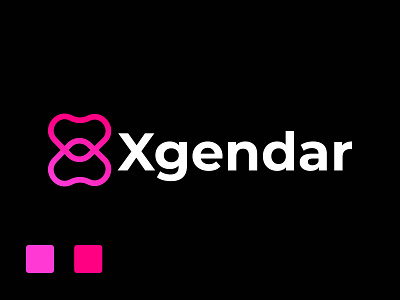 Xgendar 3d graphic design ill illustration logo minimalist logo