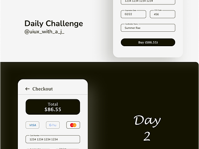 Day 2- Credit Card Checkout