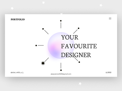 Portfolio UI beautiful branding design designer designs dribbble figma graphic design home home page homepage portfolio portfolio ui ui web web ui website