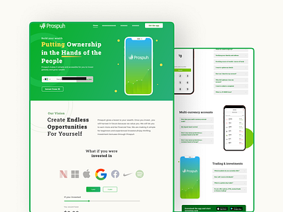 Finance App UI Design Idea design designer website finance financial websites graphic design investment ui ux