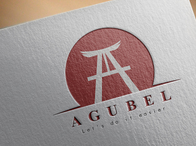 Logo design - AGUBEL design graphic design illustration logo ui ux vector