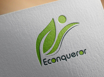 Logo design - ECONQUEROR branding design graphic design illustration logo ui ux vector