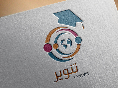 Logo design -TANWIR branding design graphic design illustration logo ui ux vector