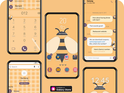 Minimalist Bug <Samsung Theme> app branding design graphic design illustration ui ux vector