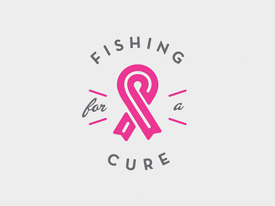 Fishing for a Cure awareness cancer fishing pink ribbon
