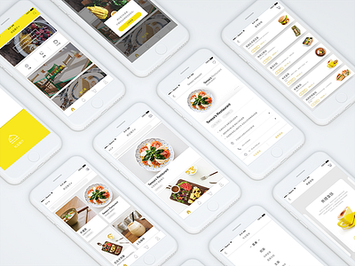 Gastronomic application ios ui ux