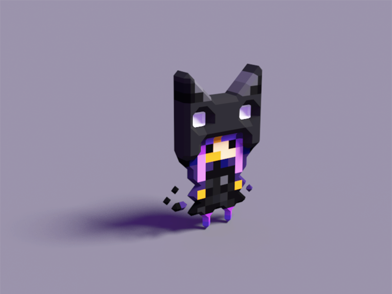 Modeling mogicavoxel 3d