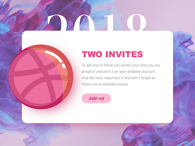 Two invites ui