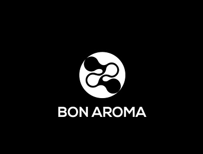 Bon aroma! black and white branding business creative logo logo deisgn logo deisng logo maker professional