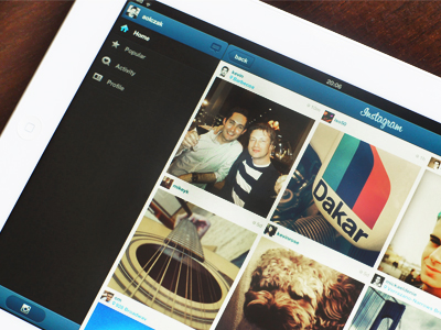 Instagram for Ipad app instagram interface ipad pictures