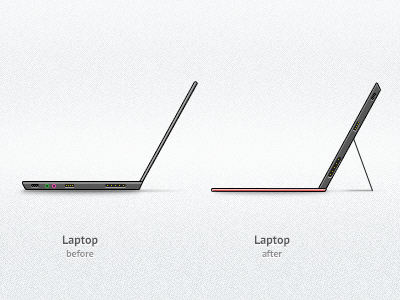 Laptop Evolution evolution form factor laptop surface tablet