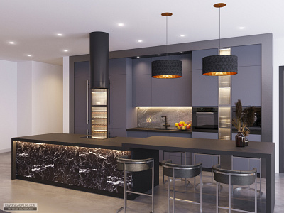 Villa Laura - Modern Kitchen Interior Design