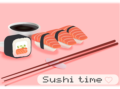 Sushi design graphic design illustration japan sushi vector