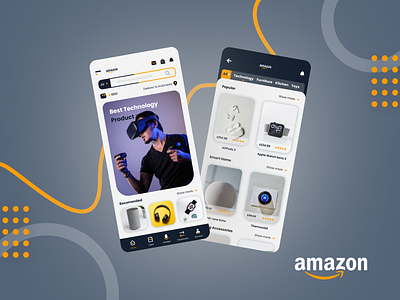 Redesign - Amazon App amazon android app clean design ios powerfull redesign ui ux
