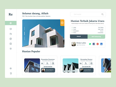 Re - Real Estate Web - Concept