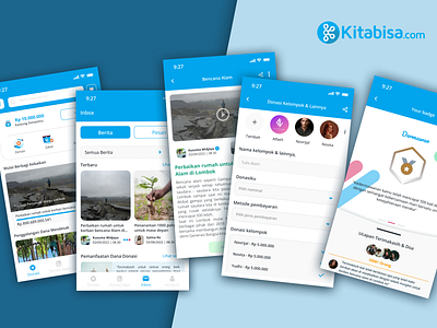 Redesign of Mobile App Kitabisa.com News Page