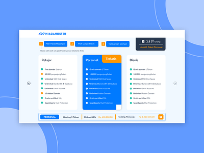 Redesign - Checkout page Niagahoster