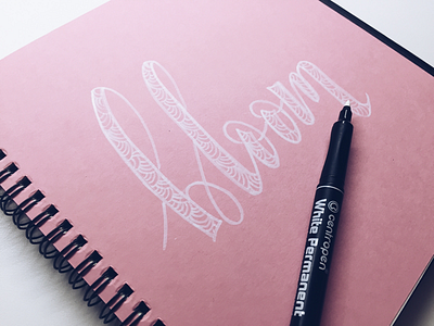 bloom 🌸 calligraphy handwriting lettering letters