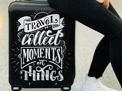 Luggage lettering calligraphy design hand lettering handmade font handwriting lettering letters travel travelling typo typography