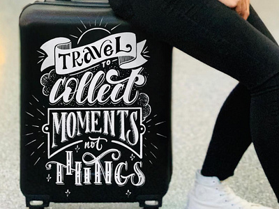 Luggage lettering