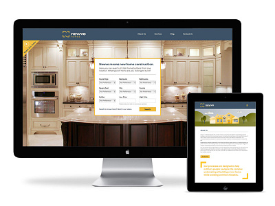 Newvo Homes website home homes newvo responsive web website