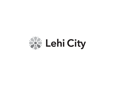 Unused Lehi Logo #2 bee city flower lehi logo stained glass