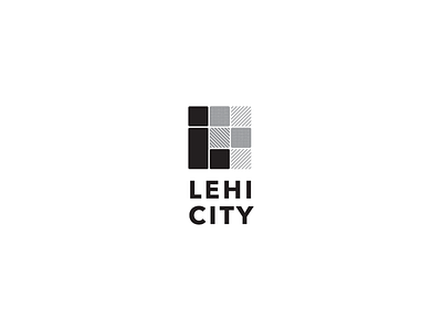 Unused Lehi Logo #3 blocks buildings city farm l lehi logo square