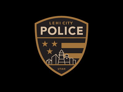 Lehi S.W.A.T. Patch american city department flag lehi patch police stars stripes swat utah