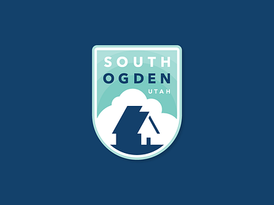 I'm from South Ogden! clouds demastrie home house logo ogden sam south state sticker ut utah