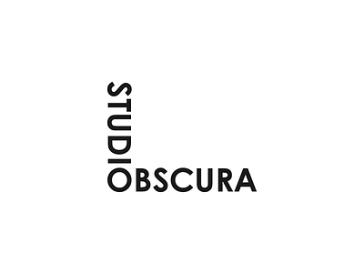 Studio Obscura Unused brand jibe logo logotype obscura photography studio