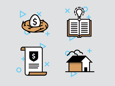 Financial Infographics 2.0 financial icon icons info infographics lines money