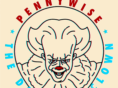 Pennywise the Dancing Clown 3d clown horror it pennywise scary