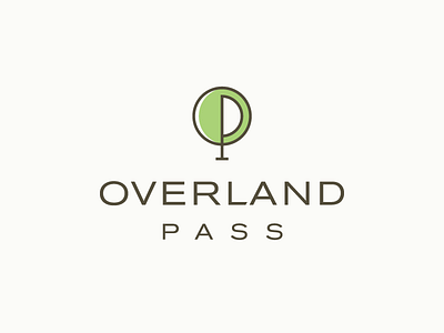 Overland Pass Unused community icon logo luxury overland pass residential tree